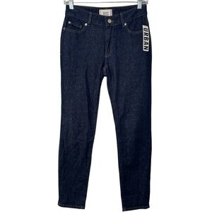 NWT Urban Outfitters BDG Mid Rise Skinny dark wash denim jeans women’s 24 waist
